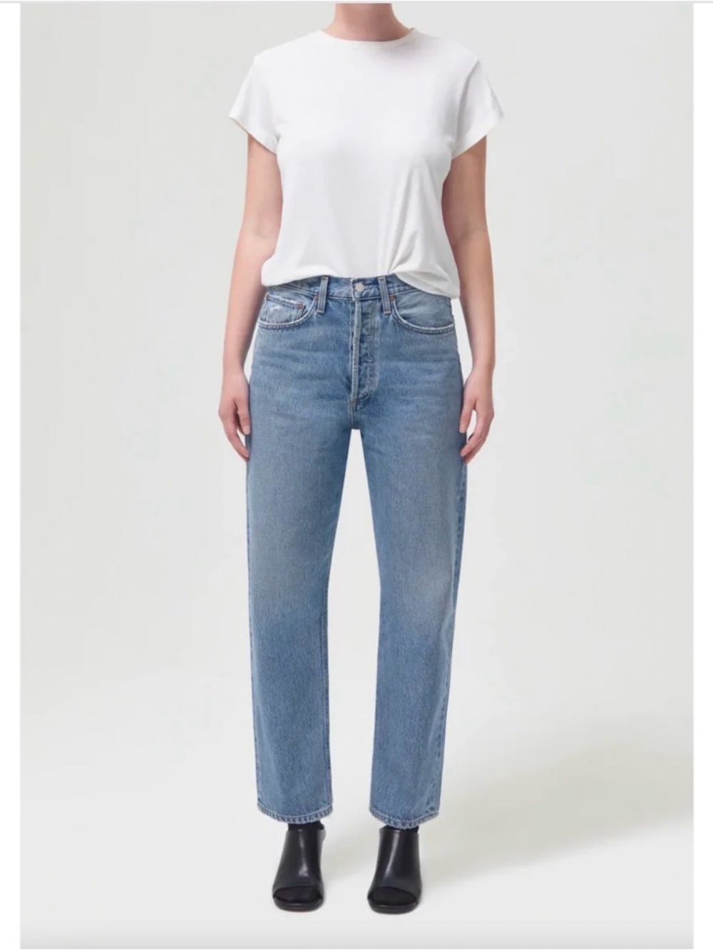 Agolde 90’s Mid Rise Loose in Scheme Size 25